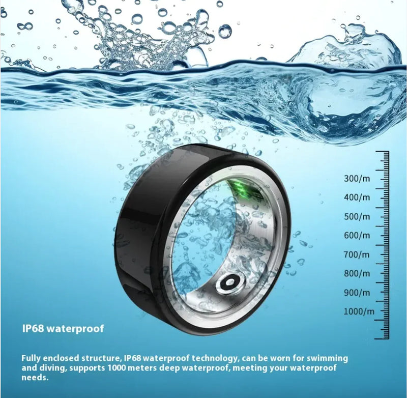 Ceramic Health Monitoring Smart Ring